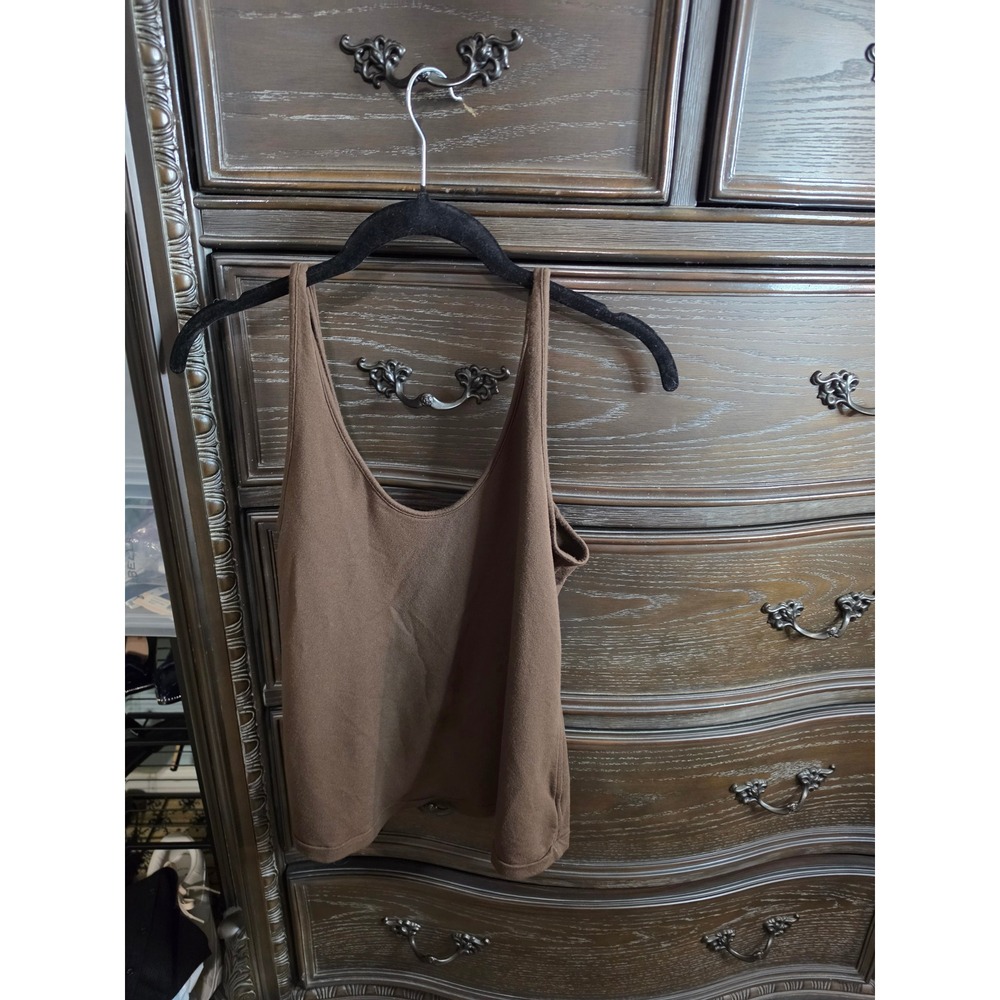 Lululemon Align Tank Top Java Brown XS LW1FX5S V-Neck Camisole Yoga Top